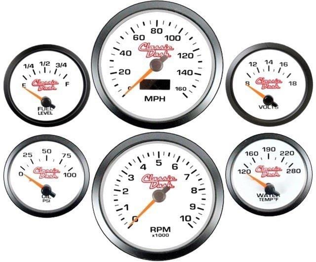 Classic Dash Classic Dash Gauge Kits and Instrument Clusters 130-94-01812 Autofit