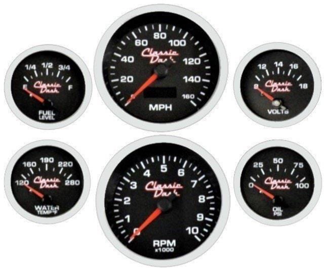 Classic Dash Classic Dash Gauge Kits and Instrument Clusters 130-94-01914 Autofit