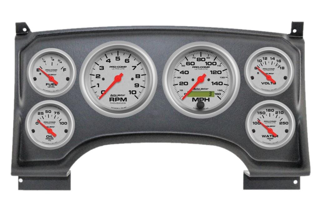 Classic Dash Classic Dash Gauge Kits and Instrument Clusters 130-94-50001 Autofit