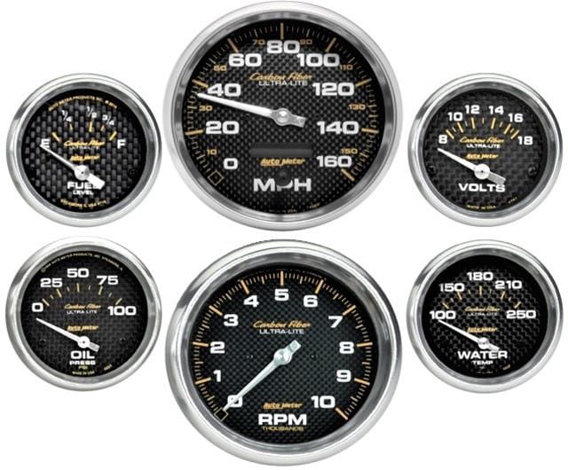 Classic Dash Classic Dash Gauge Kits and Instrument Clusters 130-94-50032 Autofit