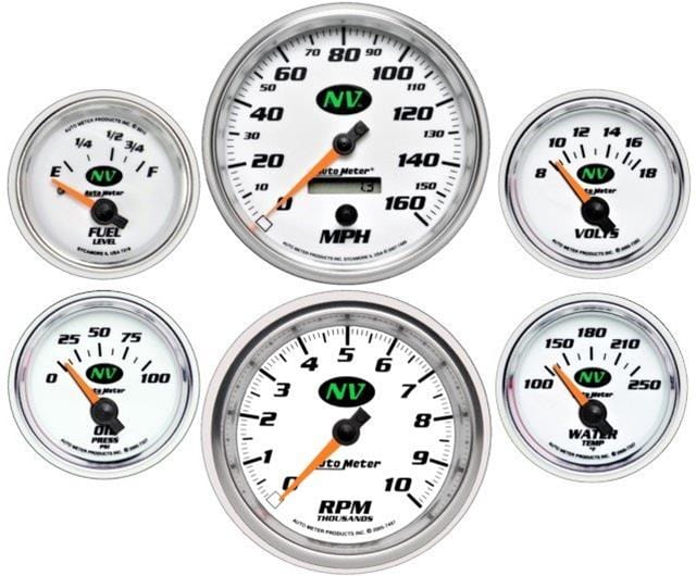 Classic Dash Classic Dash Gauge Kits and Instrument Clusters 130-94-50094 Autofit