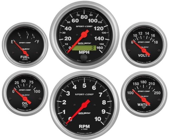 Classic Dash Classic Dash Gauge Kits and Instrument Clusters 130-94-51041 Autofit