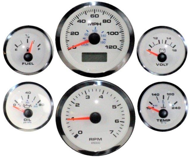 Classic Dash Classic Dash Gauge Kits and Instrument Clusters 130-94-5WP24 Autofit