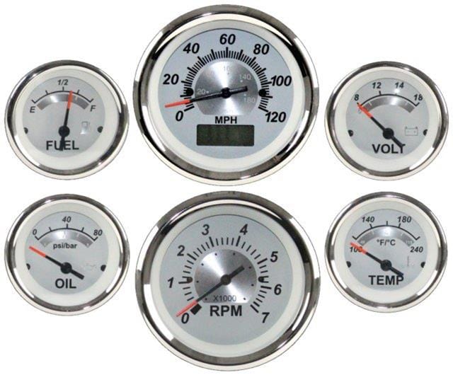 Classic Dash Classic Dash Gauge Kits and Instrument Clusters 130-94-5WS24 Autofit