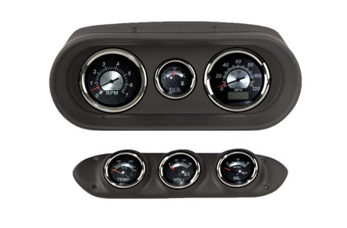 Classic Dash Classic Dash Gauge Kits and Instrument Clusters 140-65-5BS21 Autofit