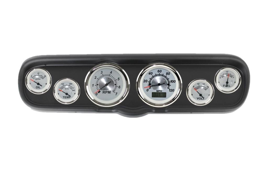 Classic Dash Classic Dash Gauge Kits and Instrument Clusters 61266WS11 Autofit