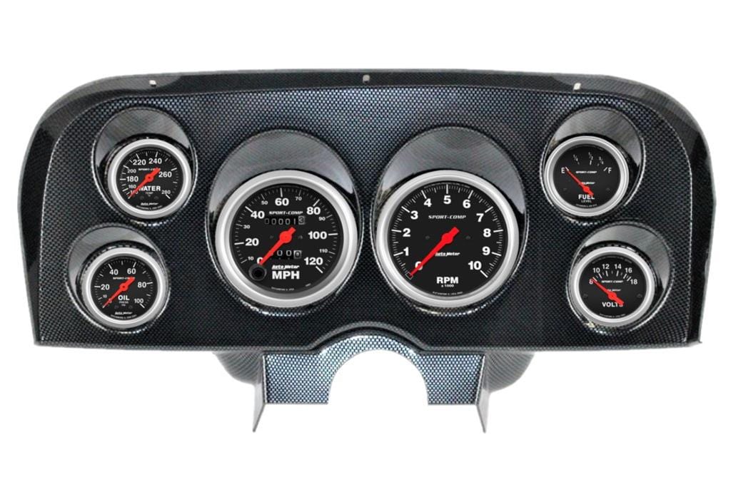 Classic Dash Classic Dash Gauge Kits and Instrument Clusters 612690113 Autofit