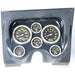 Classic Dash Classic Thunder Road Instrument Panels with AutoMeter Gauges 101670513 Autofit