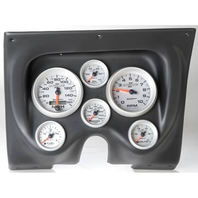 Classic Dash Classic Thunder Road Instrument Panels with AutoMeter Gauges 101671011 Autofit