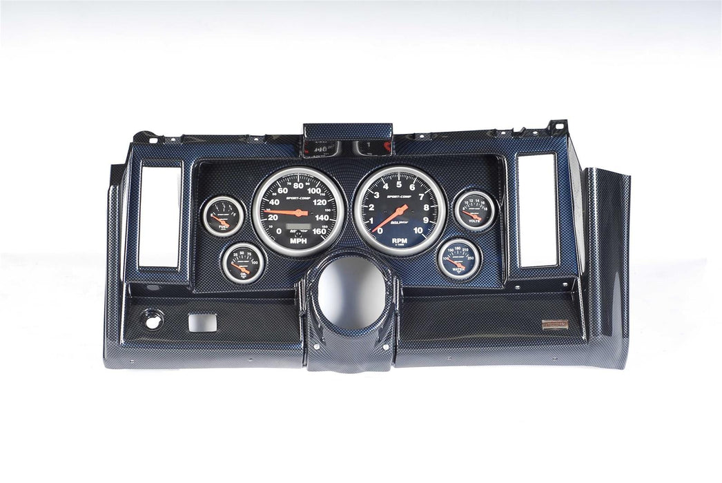 Classic Dash Classic Thunder Road Instrument Panels with AutoMeter Gauges 101691123 Autofit