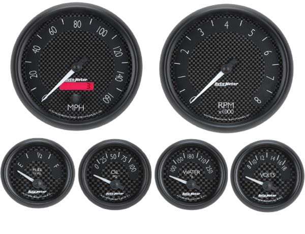 Classic Dash Classic Thunder Road Instrument Panels with AutoMeter Gauges 101692331 Autofit