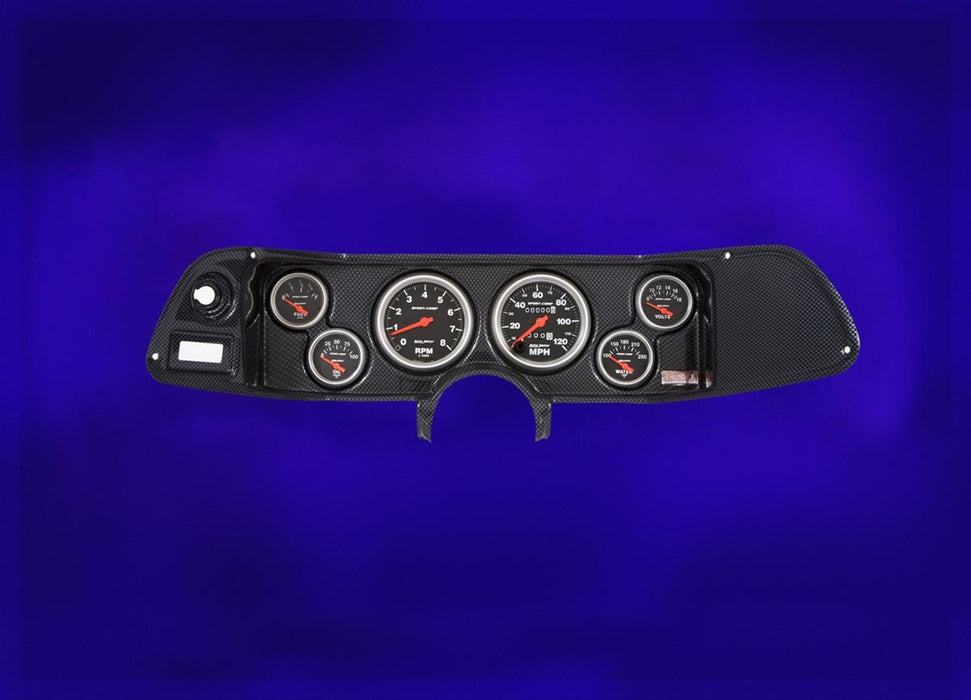 Classic Dash Classic Thunder Road Instrument Panels with AutoMeter Gauges 101700113 Autofit