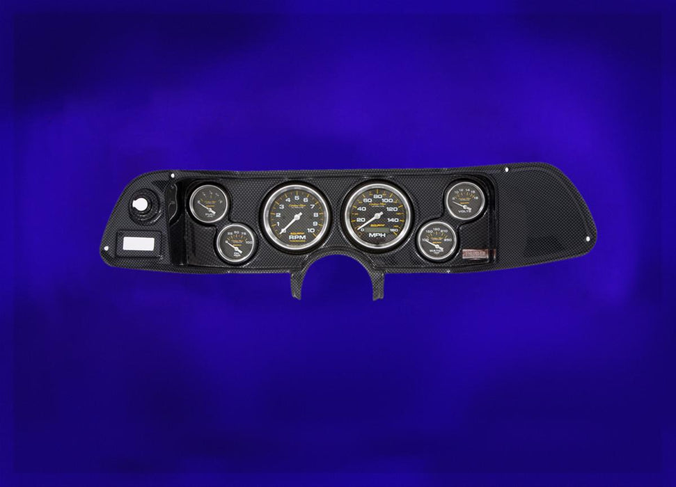 Classic Dash Classic Thunder Road Instrument Panels with AutoMeter Gauges 101700513 Autofit