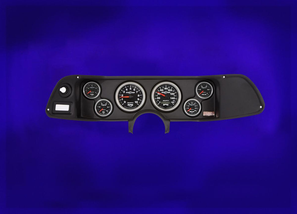 Classic Dash Classic Thunder Road Instrument Panels with AutoMeter Gauges 101700911 Autofit