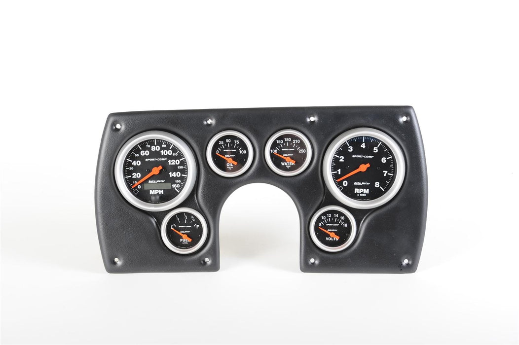 Classic Dash Classic Thunder Road Instrument Panels with AutoMeter Gauges 101820211 Autofit