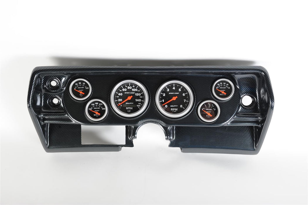 Classic Dash Classic Thunder Road Instrument Panels with AutoMeter Gauges 102681113 Autofit