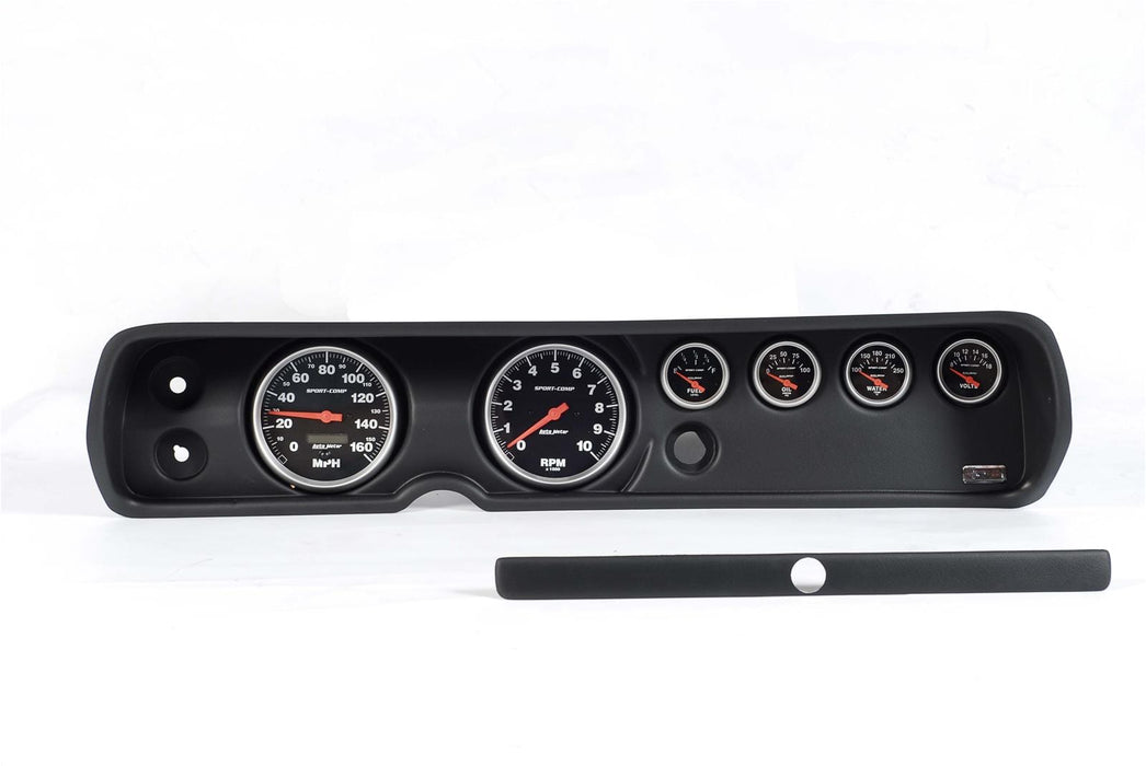 Classic Dash Classic Thunder Road Instrument Panels with AutoMeter Gauges 103640221 Autofit