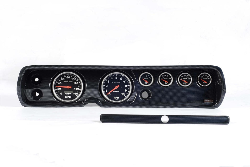Classic Dash Classic Thunder Road Instrument Panels with AutoMeter Gauges 103640223 Autofit