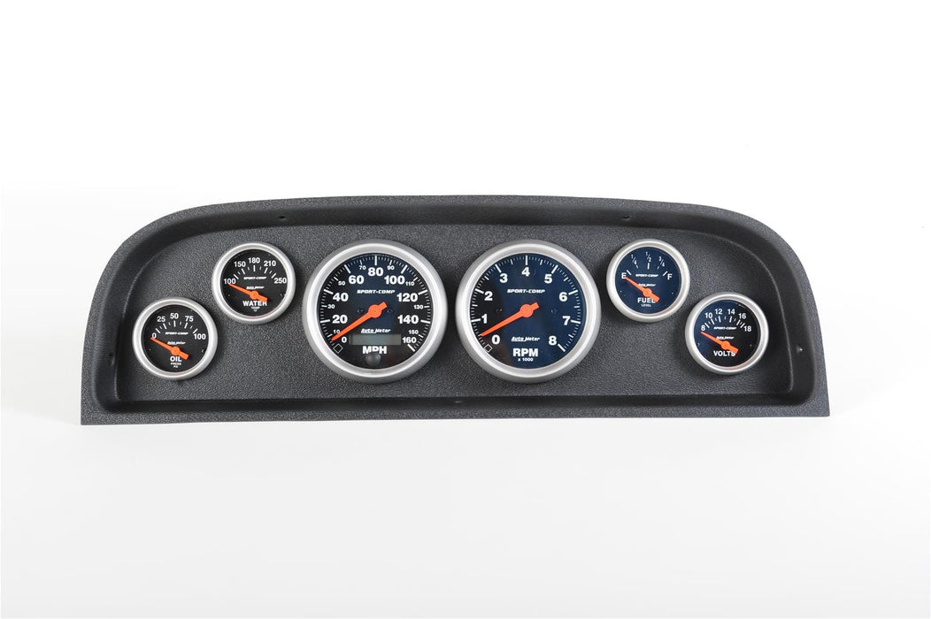 Classic Dash Classic Thunder Road Instrument Panels with AutoMeter Gauges 107600611 Autofit