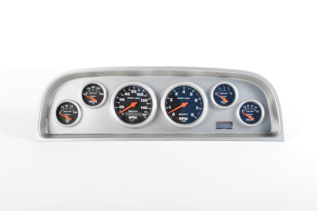 Classic Dash Classic Thunder Road Instrument Panels with AutoMeter Gauges 107601112 Autofit