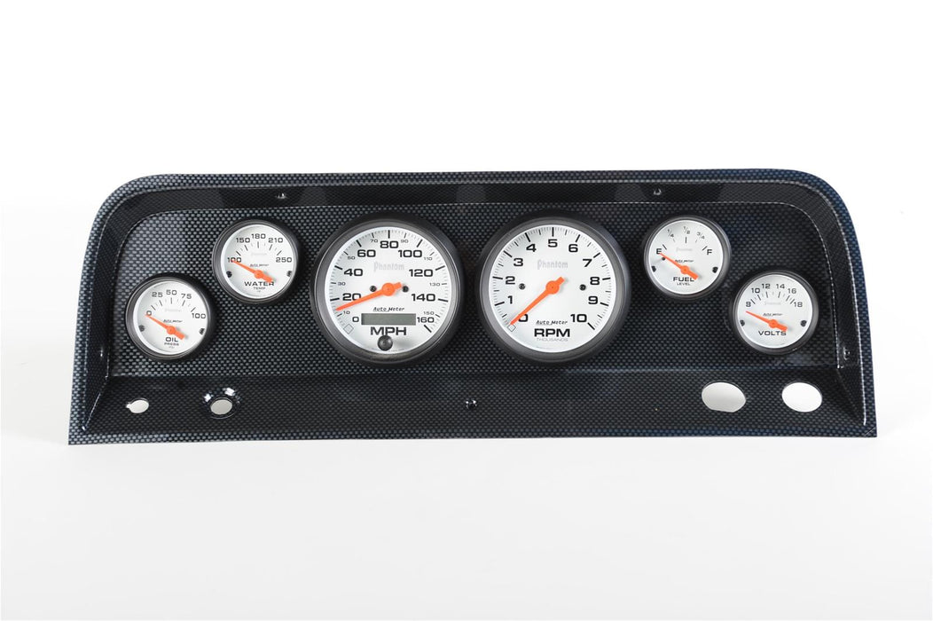 Classic Dash Classic Thunder Road Instrument Panels with AutoMeter Gauges 107640413 Autofit