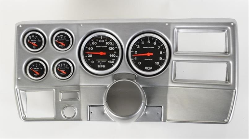 Classic Dash Classic Thunder Road Instrument Panels with AutoMeter Gauges 107730222 Autofit