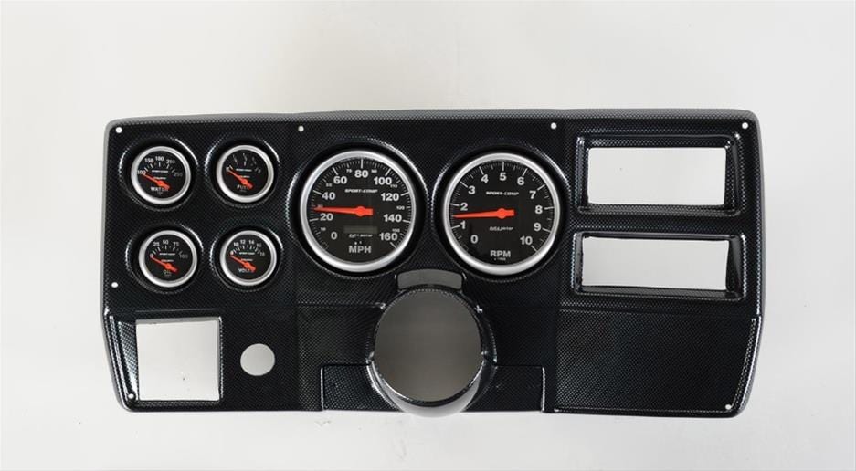 Classic Dash Classic Thunder Road Instrument Panels with AutoMeter Gauges 107730223 Autofit