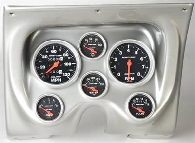 Classic Dash Classic Thunder Road Instrument Panels with AutoMeter Gauges 410670212 Autofit