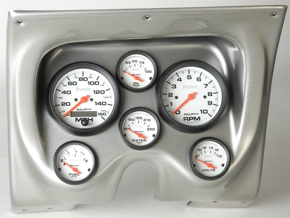 Classic Dash Classic Thunder Road Instrument Panels with AutoMeter Gauges 410670412 Autofit