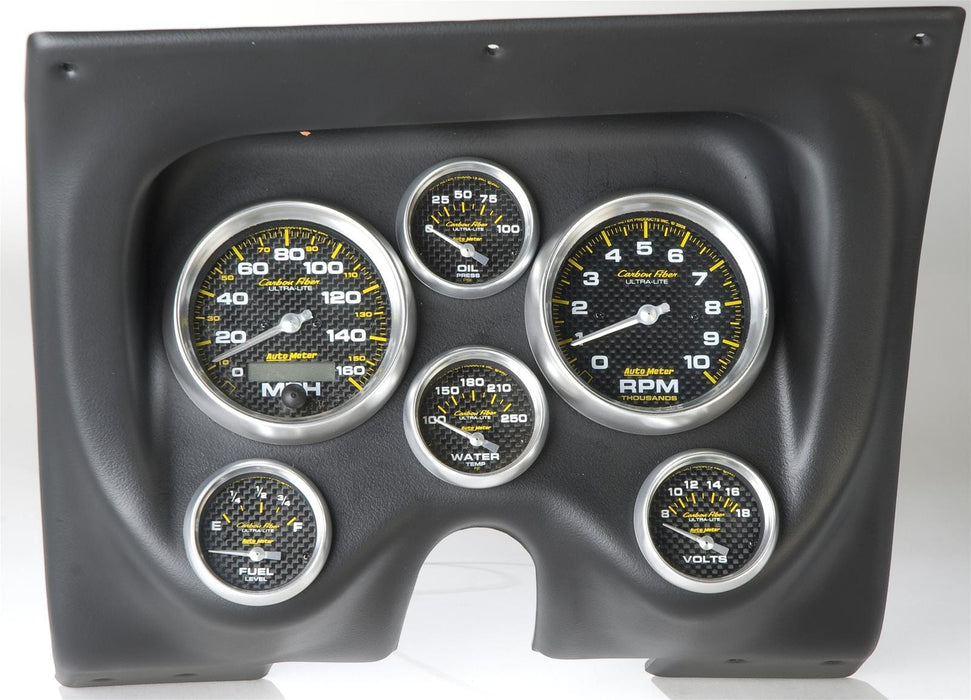Classic Dash Classic Thunder Road Instrument Panels with AutoMeter Gauges 410670511 Autofit