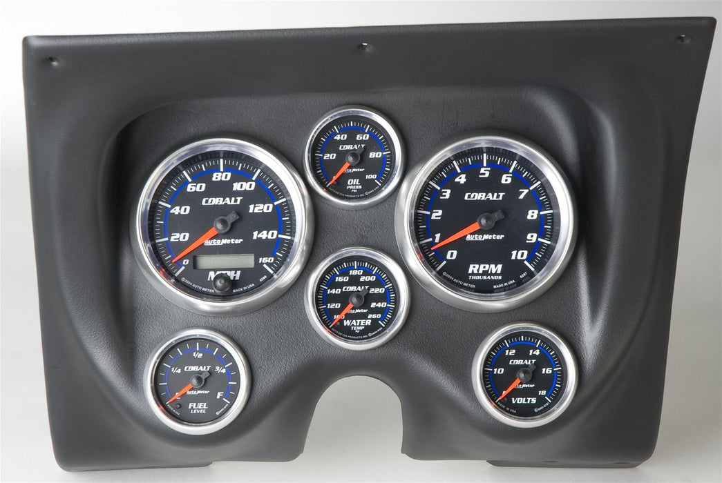 Classic Dash Classic Thunder Road Instrument Panels with AutoMeter Gauges 410670611 Autofit