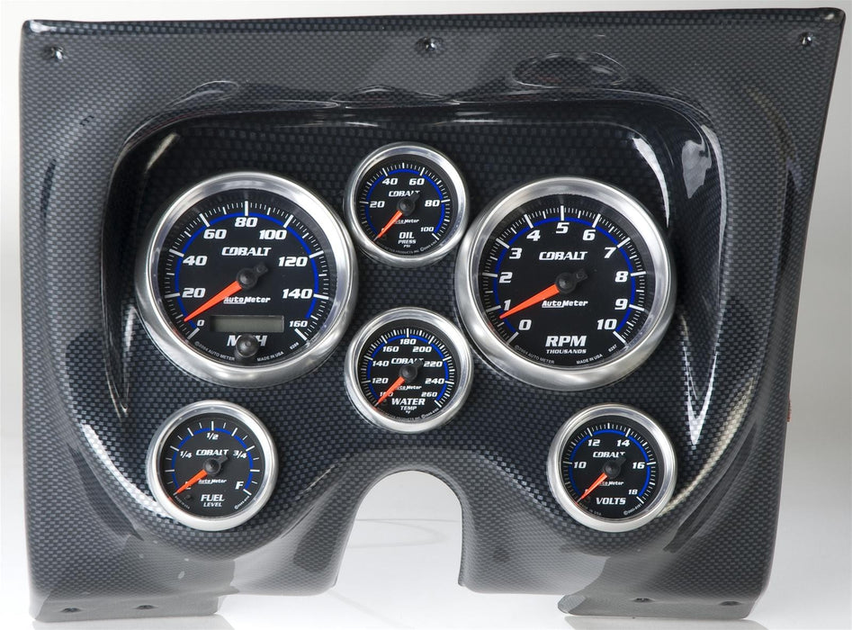 Classic Dash Classic Thunder Road Instrument Panels with AutoMeter Gauges 410670613 Autofit