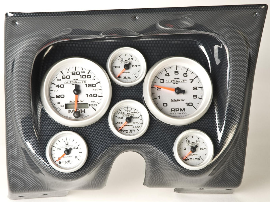 Classic Dash Classic Thunder Road Instrument Panels with AutoMeter Gauges 410671013 Autofit