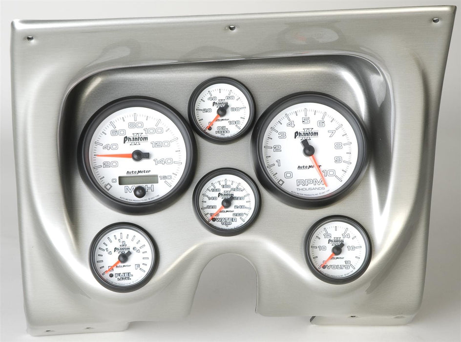 Classic Dash Classic Thunder Road Instrument Panels with AutoMeter Gauges 410671112 Autofit