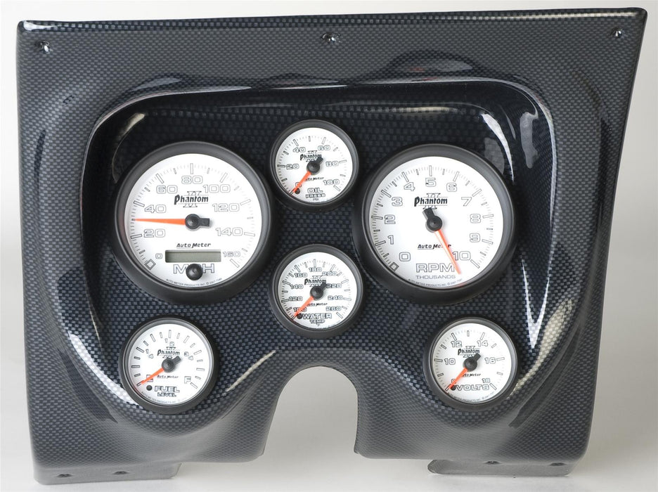Classic Dash Classic Thunder Road Instrument Panels with AutoMeter Gauges 410671113 Autofit