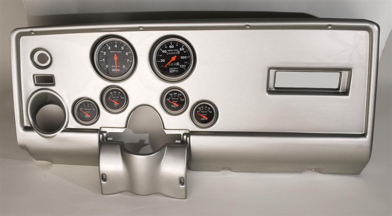 Classic Dash Classic Thunder Road Instrument Panels with AutoMeter Gauges 410690112 Autofit