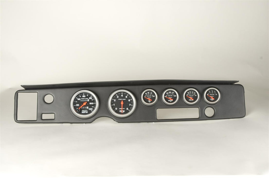 Classic Dash Classic Thunder Road Instrument Panels with AutoMeter Gauges 410700111 Autofit