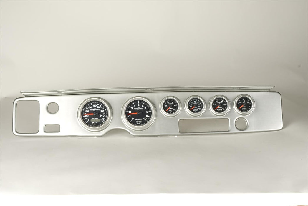 Classic Dash Classic Thunder Road Instrument Panels with AutoMeter Gauges 410700912 Autofit