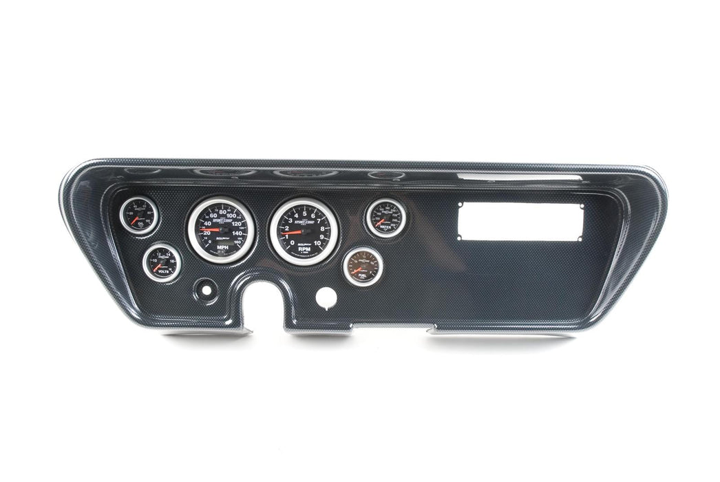 Classic Dash Classic Thunder Road Instrument Panels with AutoMeter Gauges 411660913 Autofit