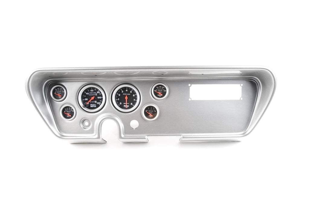 Classic Dash Classic Thunder Road Instrument Panels with AutoMeter Gauges 411661312 Autofit