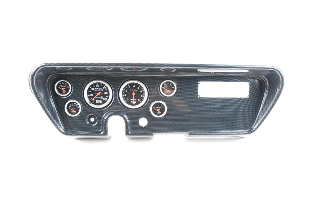 Classic Dash Classic Thunder Road Instrument Panels with AutoMeter Gauges 411661613 Autofit