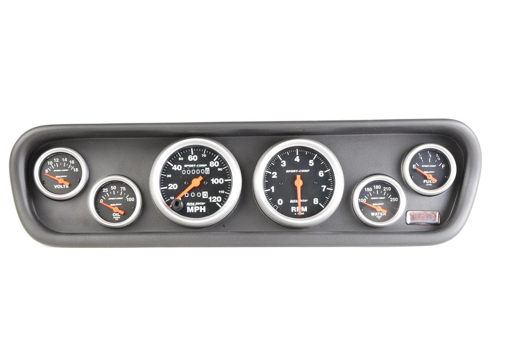 Classic Dash Classic Thunder Road Instrument Panels with AutoMeter Gauges 612640111 Autofit