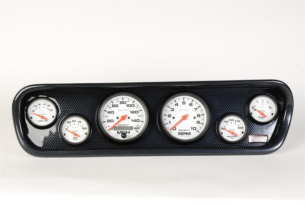 Classic Dash Classic Thunder Road Instrument Panels with AutoMeter Gauges 612640413 Autofit