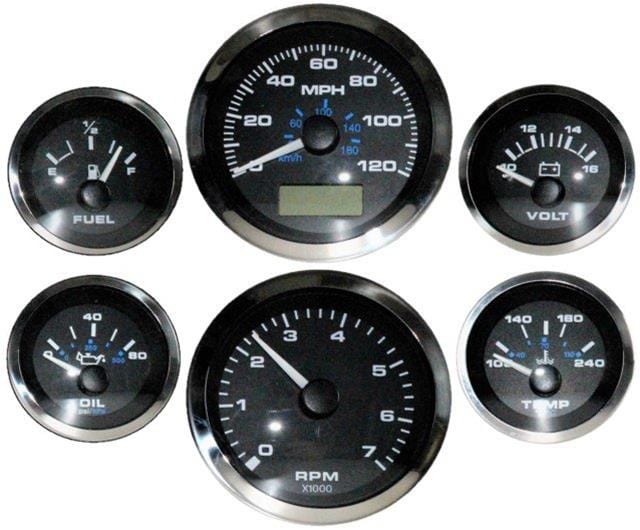 Classic Dash Classic Thunder Road VeeThree Elite Series Gauge Kits 7119290 Autofit