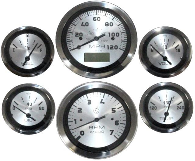 Classic Dash Classic Thunder Road VeeThree Elite Series Gauge Kits 7119573 Autofit