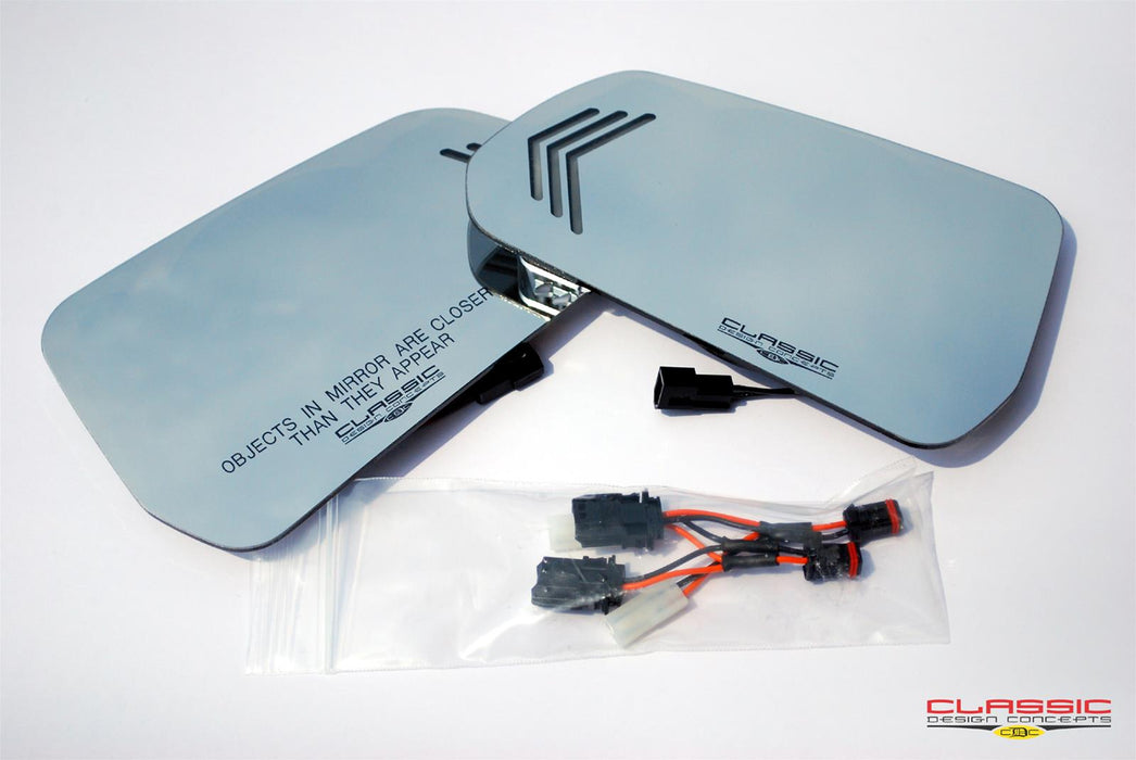 Classic Design Concepts Classic Design Concepts Mustang Directional Mirrors 1511-7053-01b Autofit