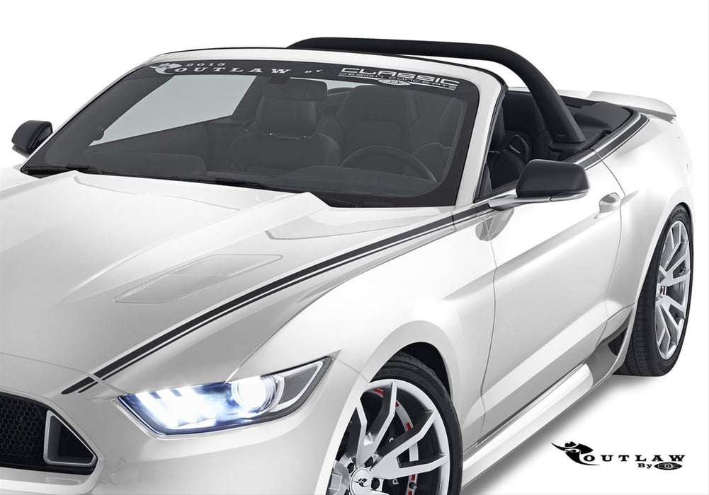 Classic Design Concepts Classic Design Concepts Mustang Outlaw Graphic Kits 1511-3011-01 Autofit