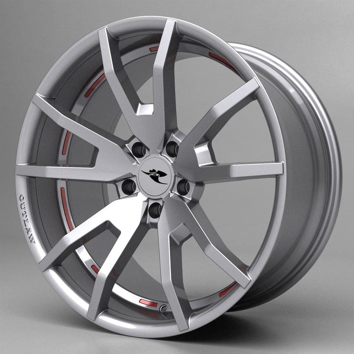 Classic Design Concepts Classic Design Concepts Outlaw Reflective Wheel Graphic Kits 1511-7025-01 Autofit