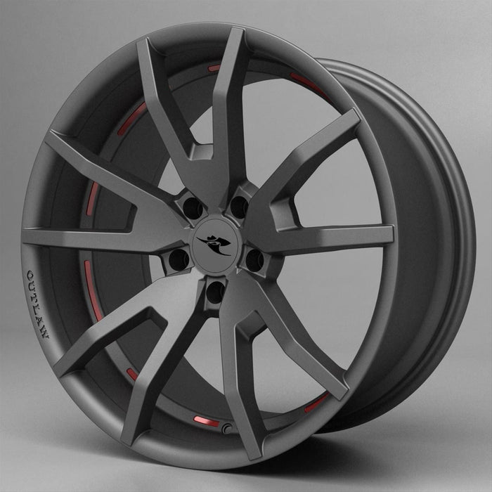 Classic Design Concepts Classic Design Concepts Outlaw Reflective Wheel Graphic Kits 1511-7025-01 Autofit