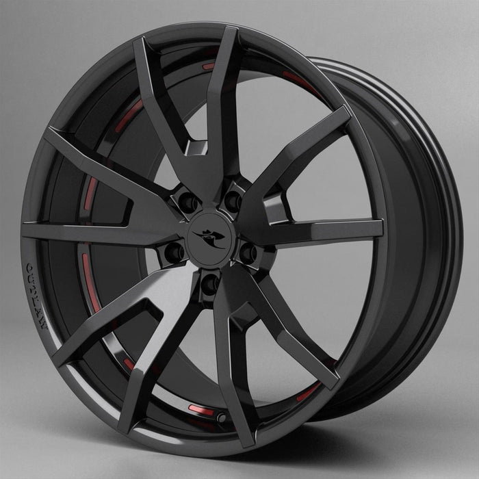 Classic Design Concepts Classic Design Concepts Outlaw Reflective Wheel Graphic Kits 1511-7025-01 Autofit